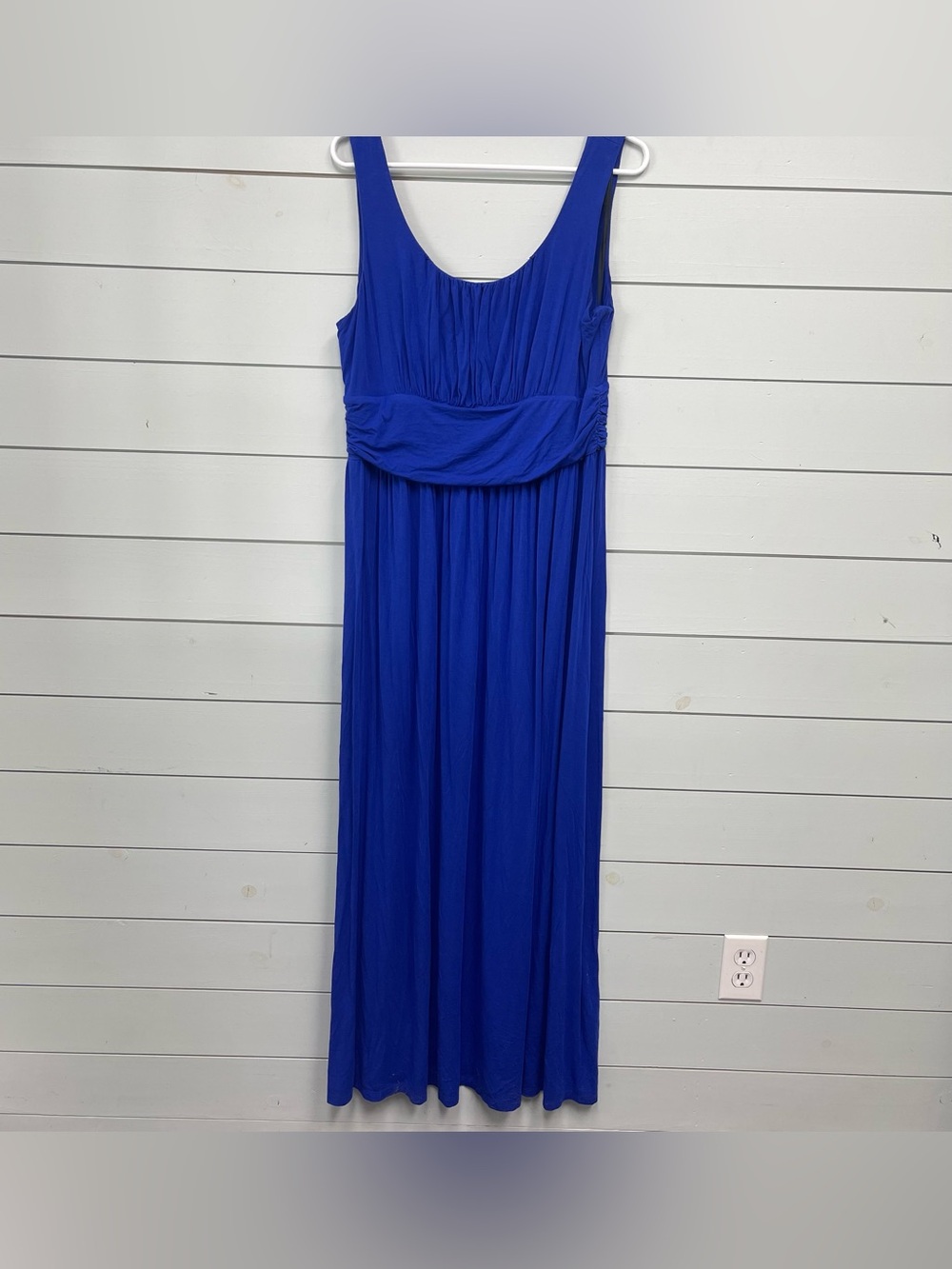 AB Studio royal blue maxi dress women's size XL